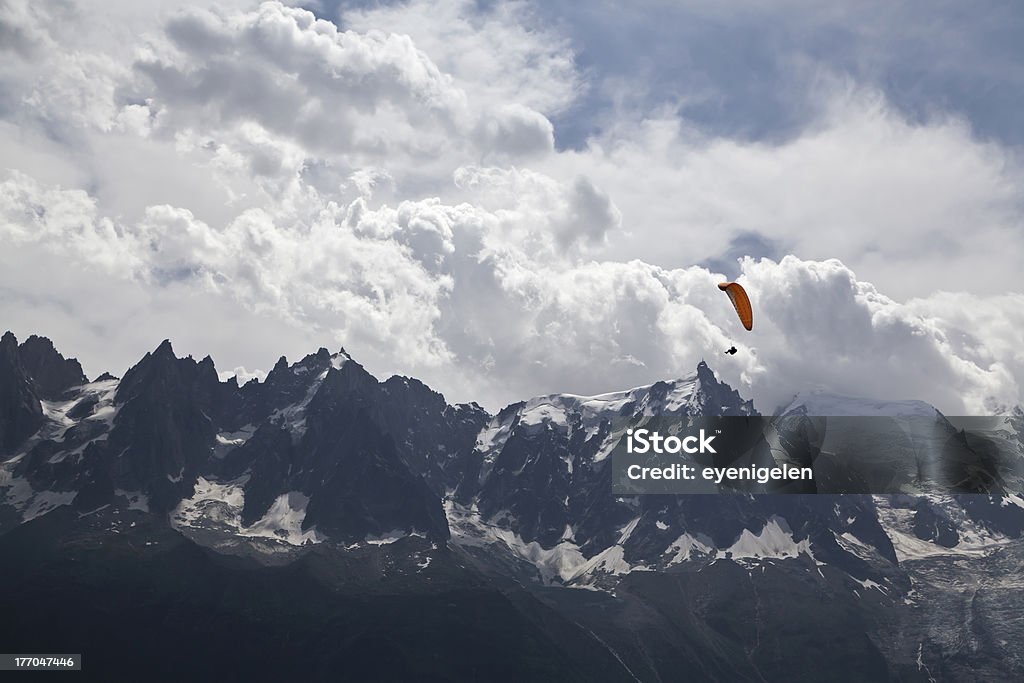 European Alpen - Lizenzfrei Aiguille du Midi Stock-Foto