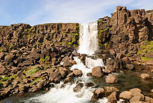 Photo of Öxarárfoss water fall