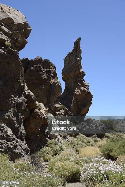 Photo libre de droit de Roques De Garcia Tenerife banque d'images et plus d'images libres de droit de Aiguille rocheuse - Aiguille rocheuse, Bizarre, Espagne