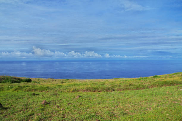 istock Rapa Nui. The view of Pacific ocean on Easter Island, Chile 1770482387