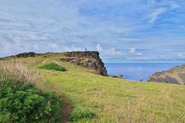istock Rano Kau volcano in Rapa Nui, Easter Island, Chile 1770482399