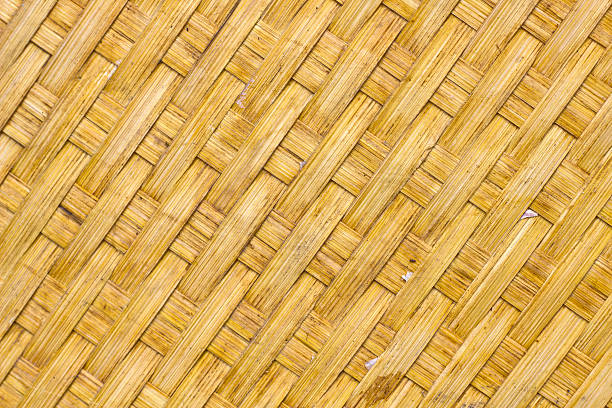 Bamboo weave. Bamboo weave. multi colored woven macro mesh stock pictures, royalty-free photos & images