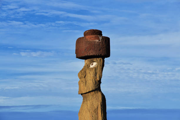 istock Rapa Nui. The statue Moai in Ahu Tahai on Easter Island, Chile 1770500560