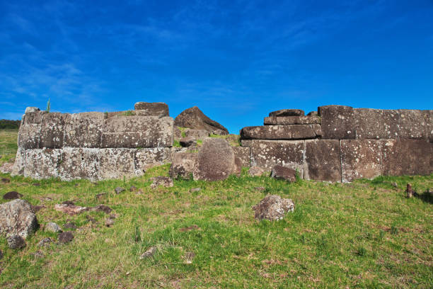 istock Rapa Nui. Ahu Vinapu park on Easter Island, Chile 1770501102