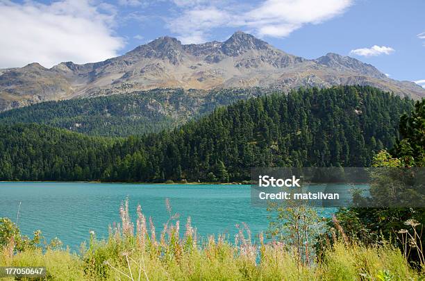 Foto de Lago Alpino e mais fotos de stock de Alpes europeus - Alpes europeus, Alpes suíços, Azul