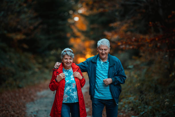 istock Senior couple enjoying an autumn day 1770509042
