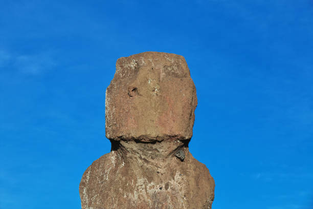 istock Rapa Nui. The statue Moai in Ahu Tahai on Easter Island, Chile 1770518353