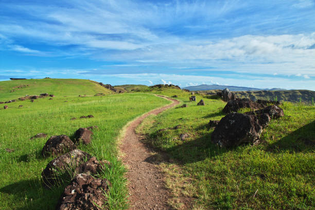 istock Rano Kau volcano in Rapa Nui, Easter Island, Chile 1770518364
