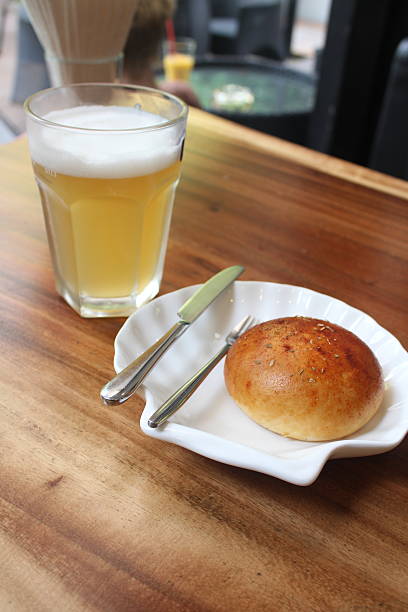istock Glass of beer and bread 177052081