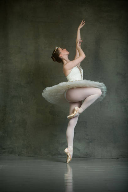 istock Ballet dancer in dance pose in the photo studio 1770521720