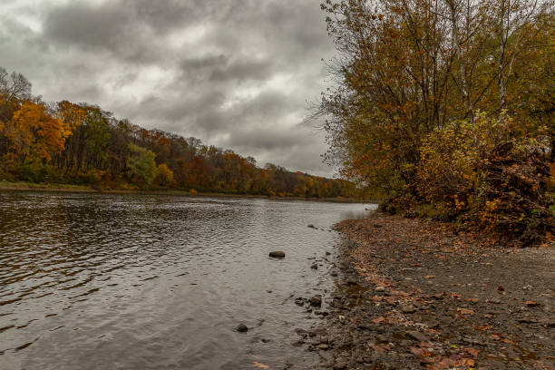 istock Along the Delaware River on an overcast late October afternoon 1770529691