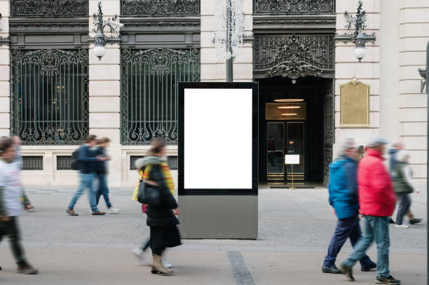 istock Blank billboard in a street 1770539003