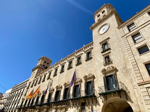 Spain - Alicante- town hall ( ajuntament of Alacant )