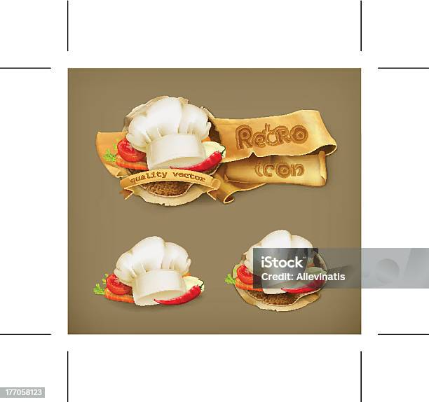 Кулинарный — стоковая векторная графика и другие изображения на тему Баннер - знак - Баннер - знак, Бумага, Вегетарианское питание