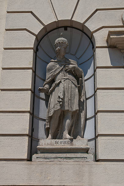 istock Statue of St Imrich  in Bratislava 177058239