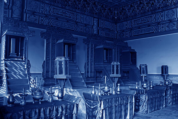 scenery of temple of heaven in beijing,china.