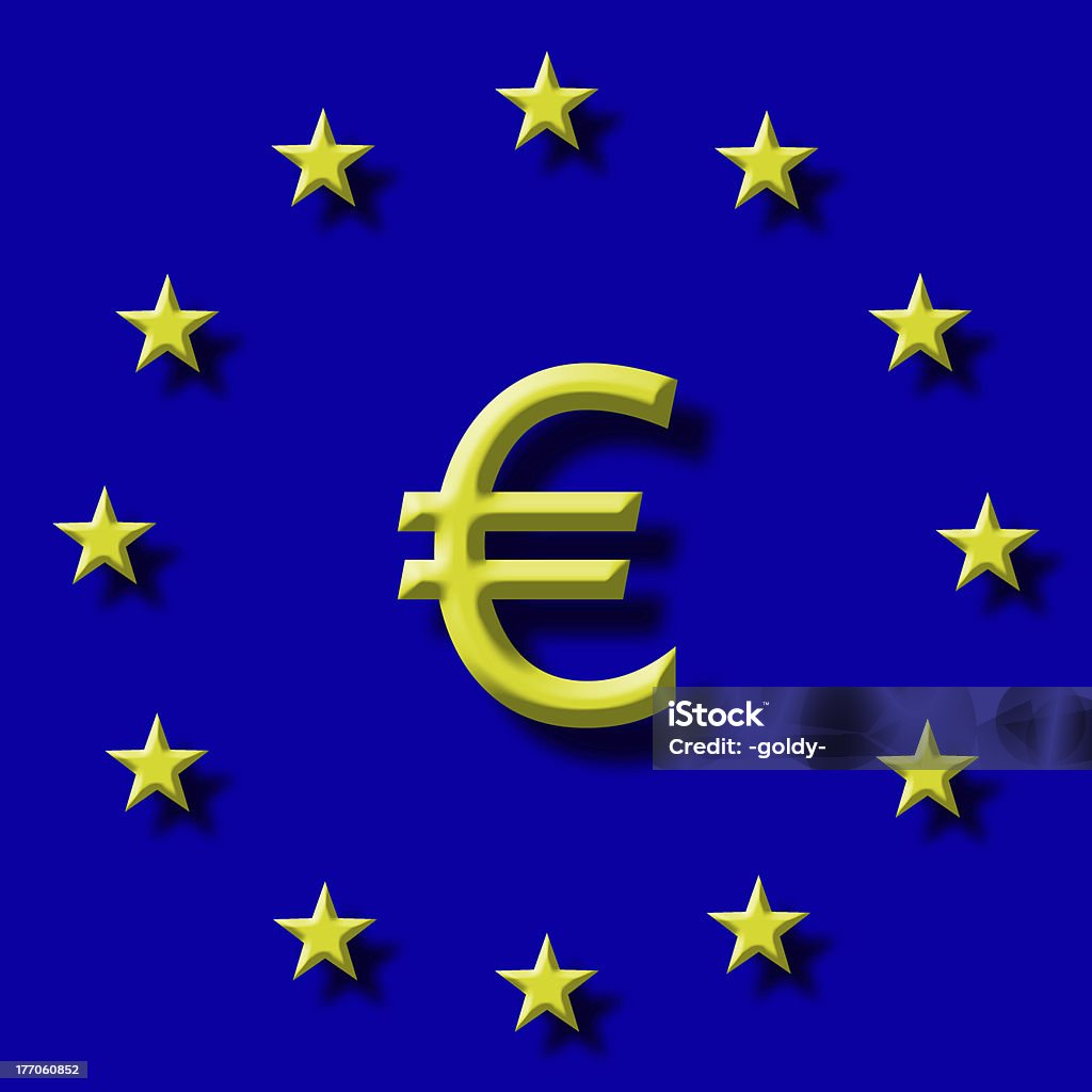 Unione europea e valuta - Foto stock royalty-free di Affari