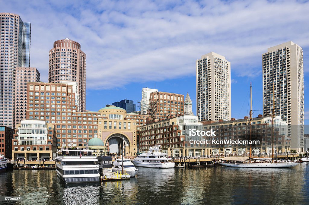 Rowes Wharf – das Tor nach Boston - Lizenzfrei Architektur Stock-Foto