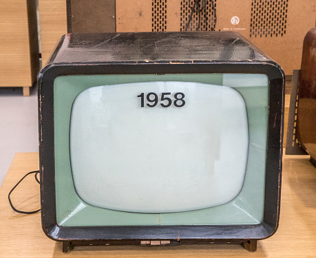 Old retro TV