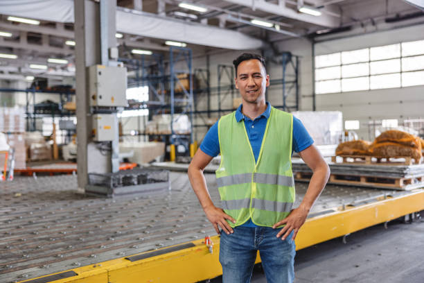 istock Asian Airport Warehouse Worker 1770615059