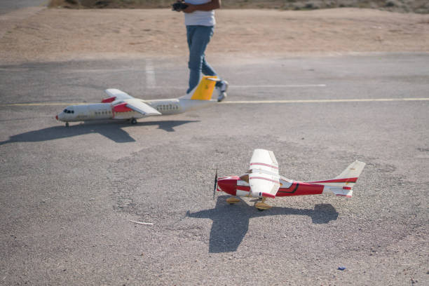 A handmade airplane
