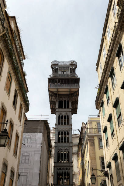 istock Santa Justa Lift on a summer day in Lisbon 1770649417