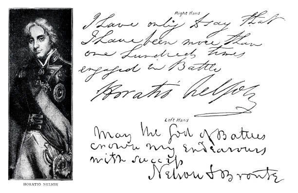 istock Horatio Nelson portrait with handwritten text and signature 1770660346