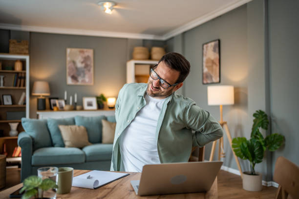 istock A man tired of work, work online at home 1770668122