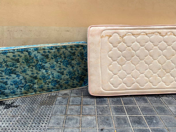 istock Two mattresses lying side by side over wall 1770679566