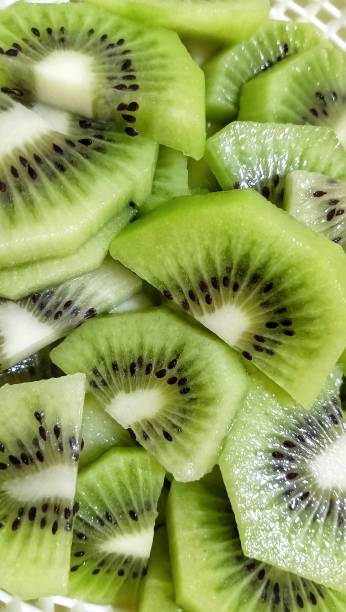 istock Close up texture of slice kiwi fruit. 1770713202