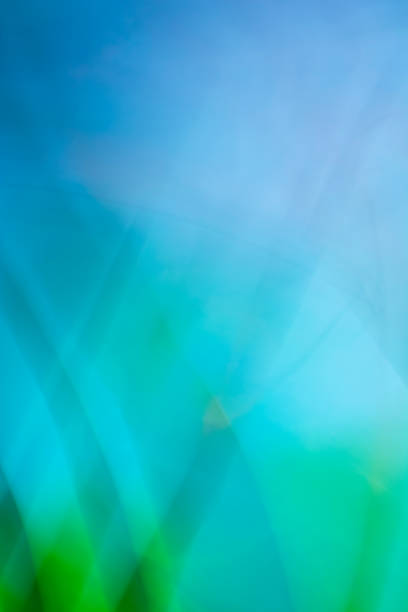 istock Vertical abstract background with green and blue colors, beautiful lines and blur 1770717670