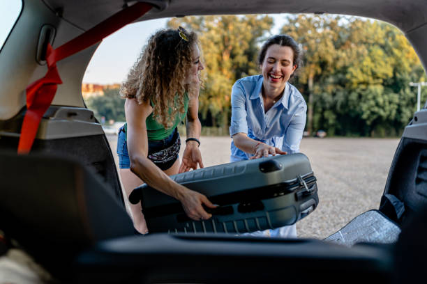 istock Two friends prepare for their road adventure 1770724296