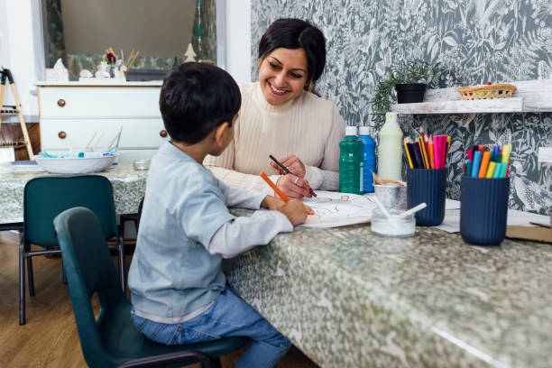 istock Arts & Crafts with Mum 1770783613