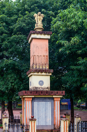 06 05 2015  Vintage Ashok Stambh, Dharwad, Karnataka, India, Asia.