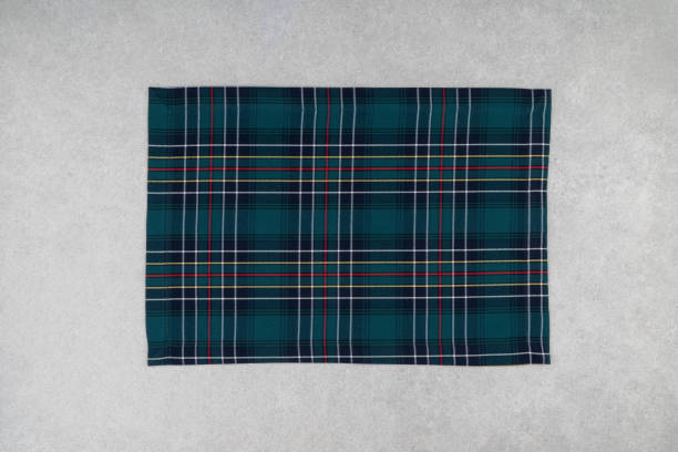 istock Napkin, natural burlap, placemat, table mat, Background 1770791834