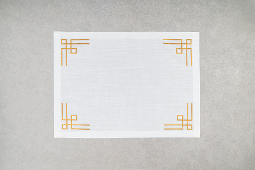 Napkin, natural burlap, placemat, table mat, Background