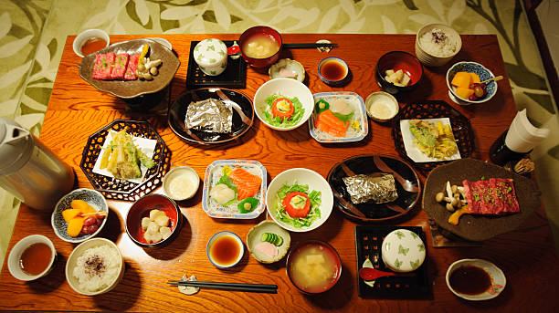 istock Japanese Food Set 177079927