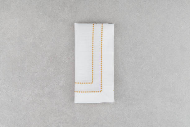 istock Napkin, natural burlap, placemat, table mat, Background 1770820468