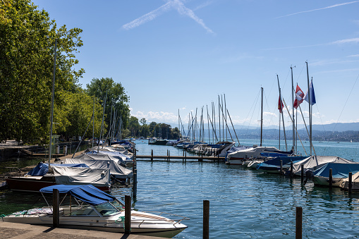 Sailboat on Lake Constance