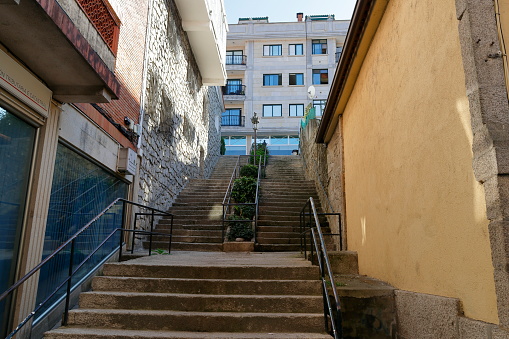 Staircase between streets of Tui