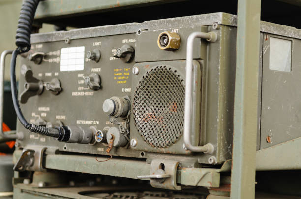 istock Military two-way field communications radio 1770847711