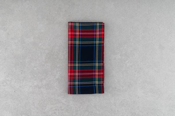 istock Napkin, natural burlap, placemat, table mat, Background 1770863624