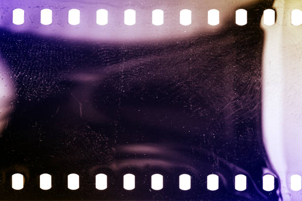 istock Dusty and grungy 35mm film texture or surface 1770875885