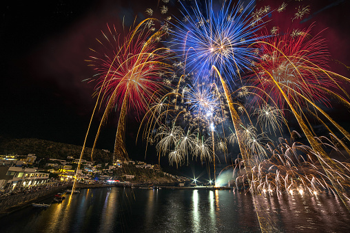Fireworks in Panarea