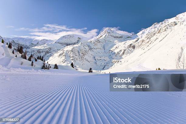 Winter Austrian Landscape Stock Photo - Download Image Now - Austria, Backgrounds, Beauty In Nature