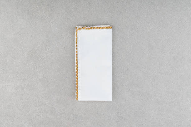 istock Napkin, natural burlap, placemat, table mat, Background 1770883521