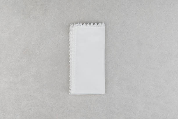 istock Napkin, natural burlap, placemat, table mat, Background 1770884086