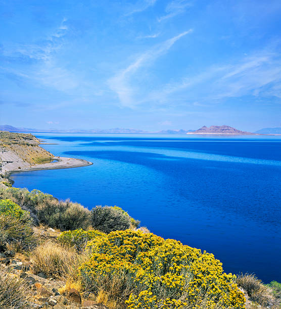 Lago Pyramid - foto stock