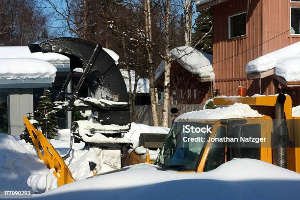 Snow Removal Truck Stock Photo - Download Image Now - Alaska - US State, Anchorage - Alaska, Cold Temperature