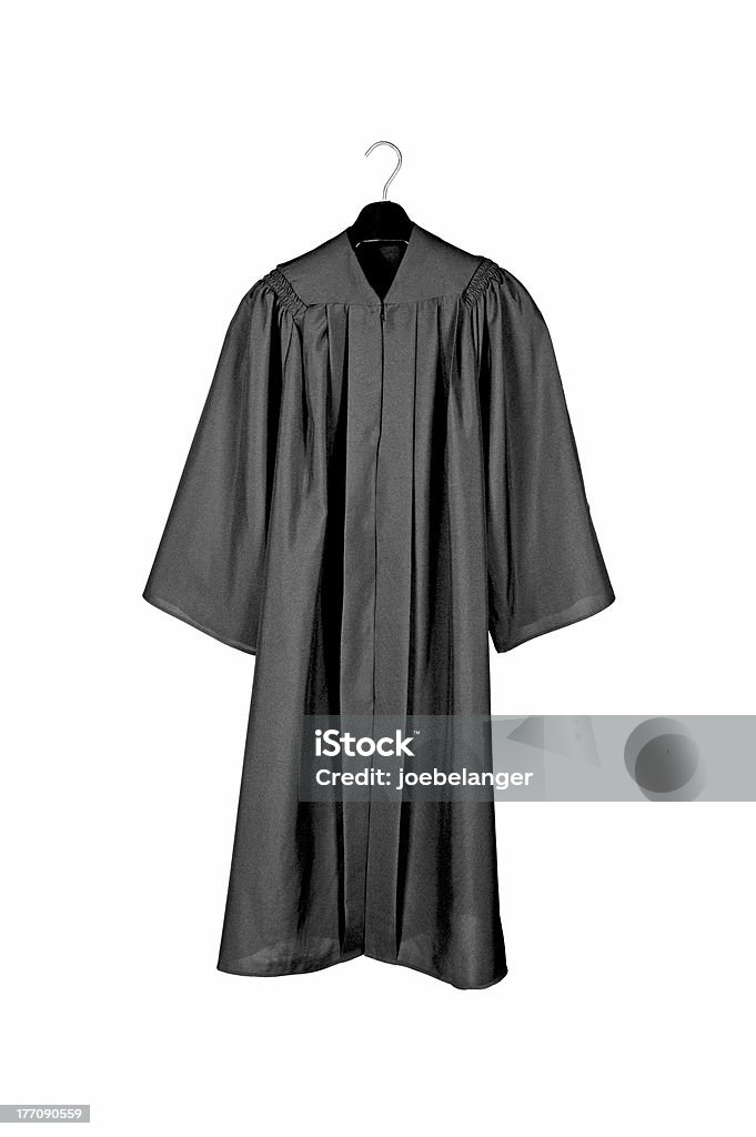 Black graduation gown - Royalty-free Afstudeer toga Stockfoto